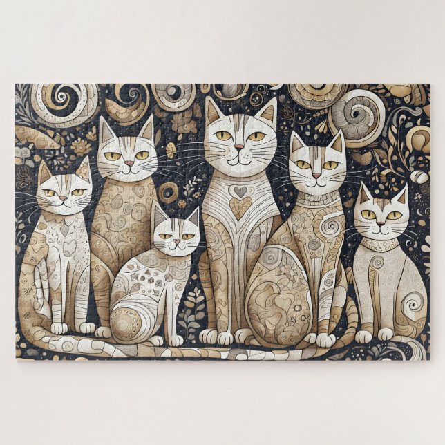 calming cats puzzle (Horizontal)
