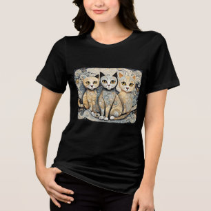 calming cats Tri-Blend Shirt