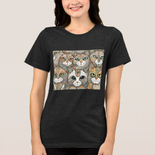 calming cats Tri-Blend Shirt