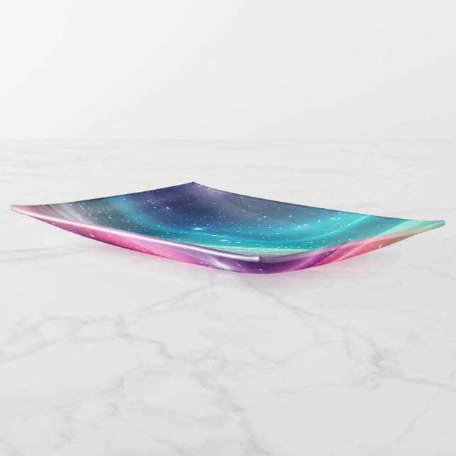 Calming Colors  - Large Trinket Tray (Angled)