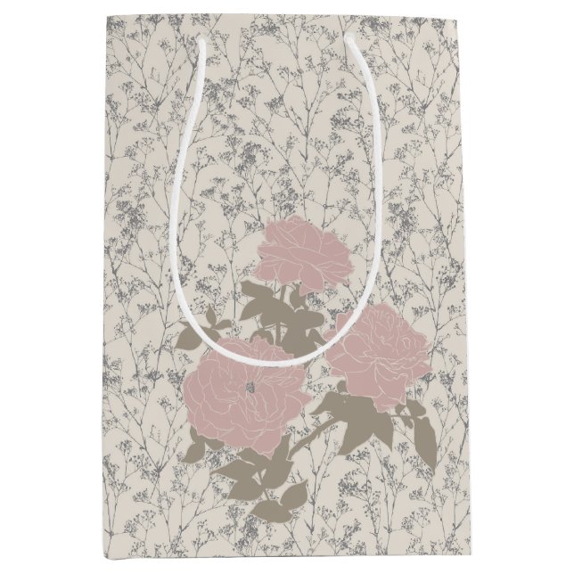 Calming Eve & Blooms, Tropical Romance Gift Bag (Front)