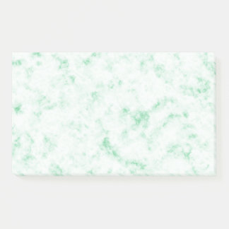 Calming Green Marble Post-It Notes