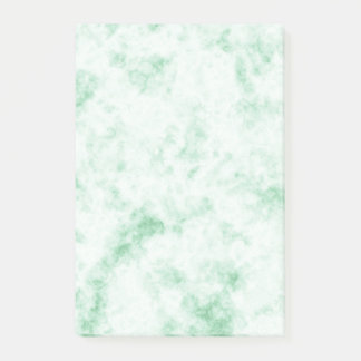 Calming Green Marble Post-It Notes