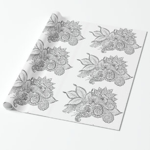 calming moments wrapping paper