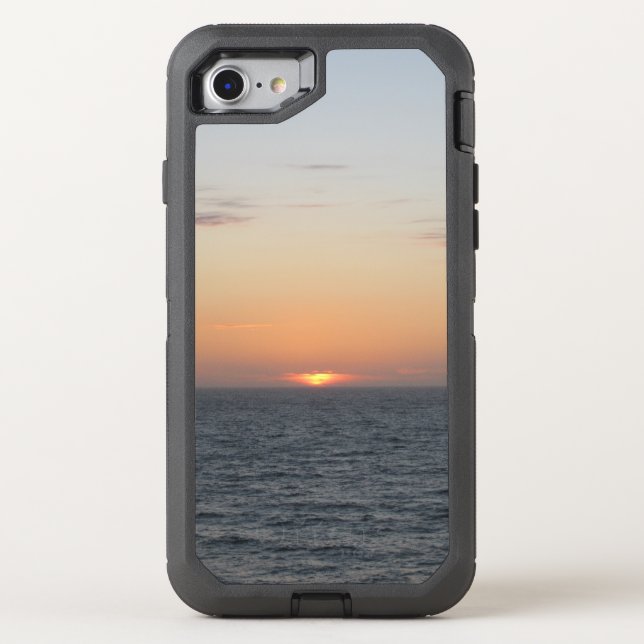 Calming Orange Sunset Otterbox iPhone Case (Back)