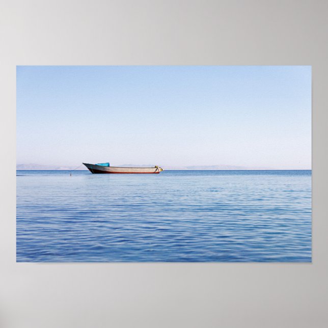 Calming sea poster (Front)