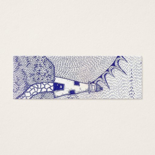 Customizable Calming Seas Bookmark Business Cards