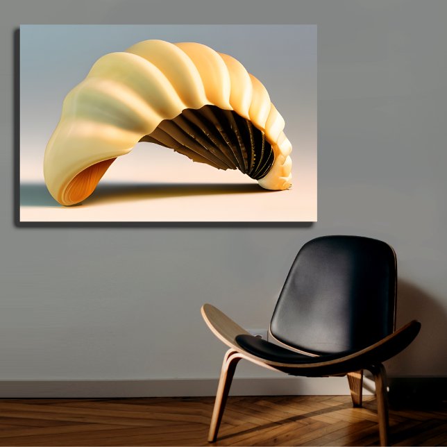 Calming Seashell Metal Wall Art (Creator Uploaded)