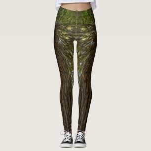 Calming Sequoia Nature Photo Legging
