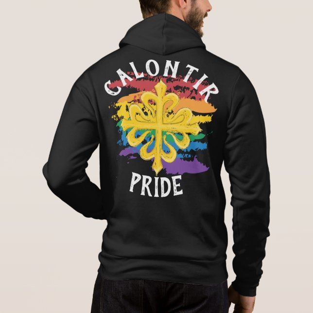 Calontir Pride Hoodie (Back)