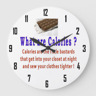 CALORIES WALL CLOCK
