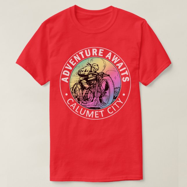 Calumet City Illinois USA T-Shirt (Design Front)