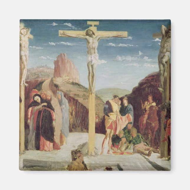 Calvary, after a painting by Andrea Mantegna Magnet (Front)