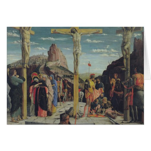 Calvary, central predella panel cards (Front Horizontal)