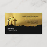 Calvary Crosses Christian Symbol Minister/pastor Business Card at Zazzle