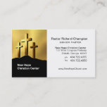 Calvary Crosses Christian Symbol Minister/pastor Business Card at Zazzle
