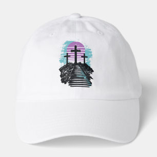 Calvary Golgotha it is finished Modern Christian Hat