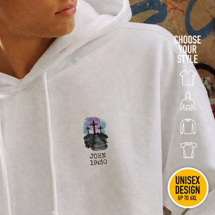 Calvary Golgotha it is finished Modern Christian Hoodie