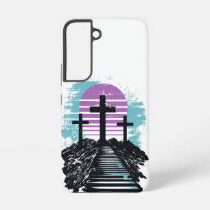 Calvary Golgotha it is finished Modern Christian Samsung Galaxy S22 Case