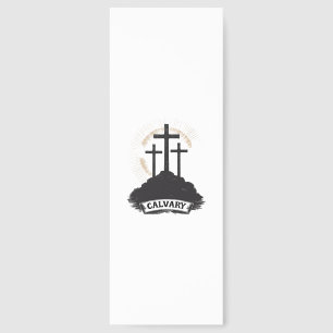 Calvary Hill Jesus Vintage Engraving Faith Tee (1) Bookmarks