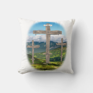 Calvary Throw Pillow