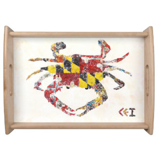Calver the Maryland crab serving tray