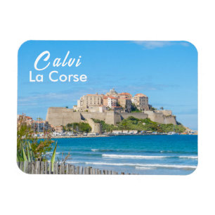 Calvi Citadel in Corsica France Souvenir Magnet