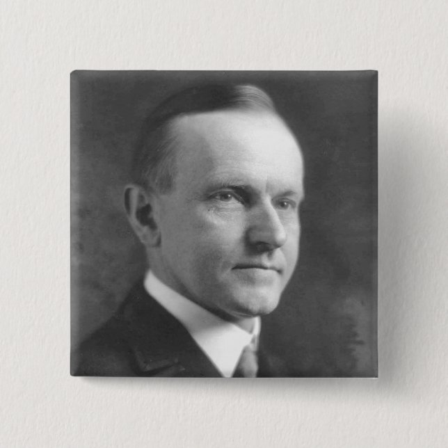 Calvin Coolidge Button (Front)
