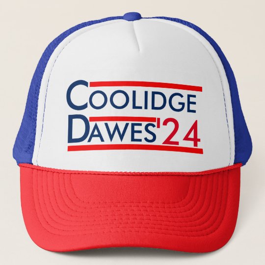 Calvin Coolidge for President 1924 Trucker Hat | Zazzle.com