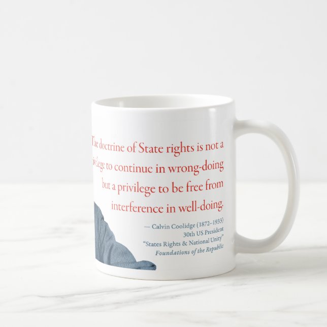 Calvin Coolidge Mug #19 (Right)