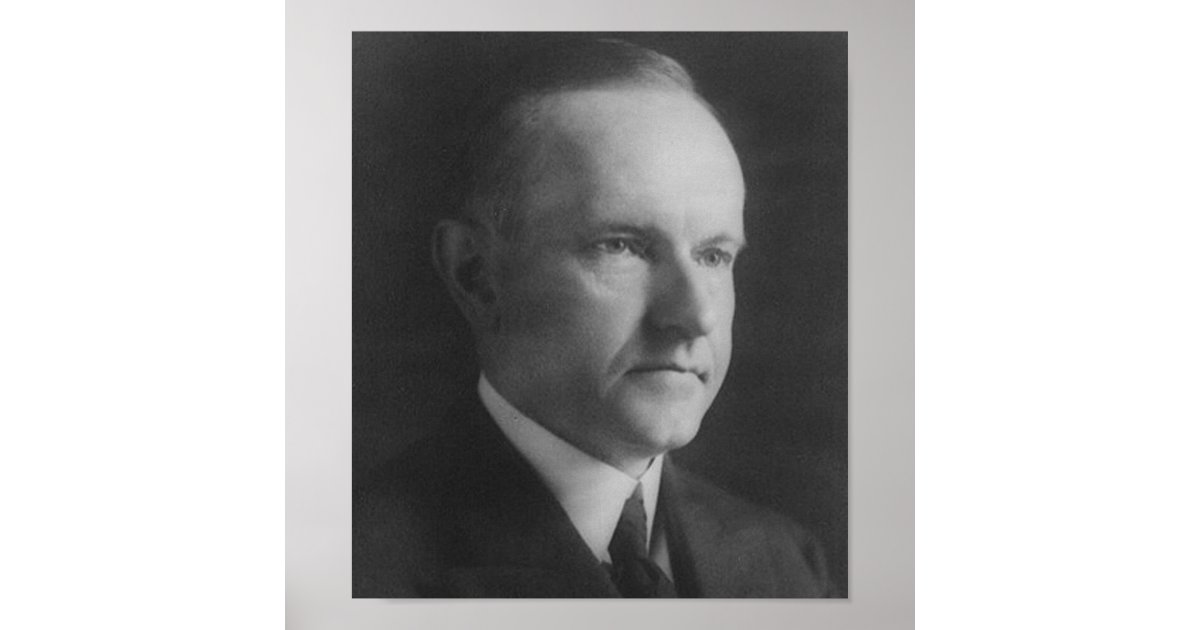Calvin Coolidge Poster Zazzle