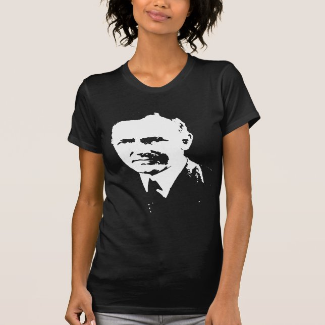 Calvin Coolidge silhouette T-Shirt (Front)