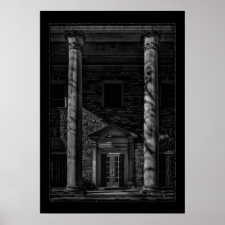 Calvin Presbyterian Church No 1 with Border Poster