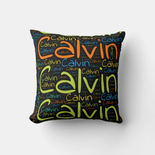 Calvin Throw Pillow