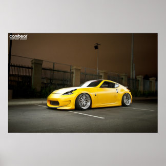 calvin's 370z poster