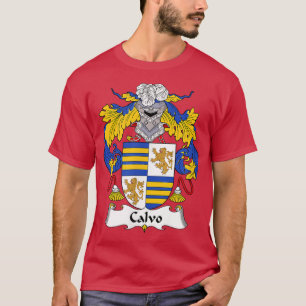 Calvo Coat of Arms - Family Crest  T-Shirt