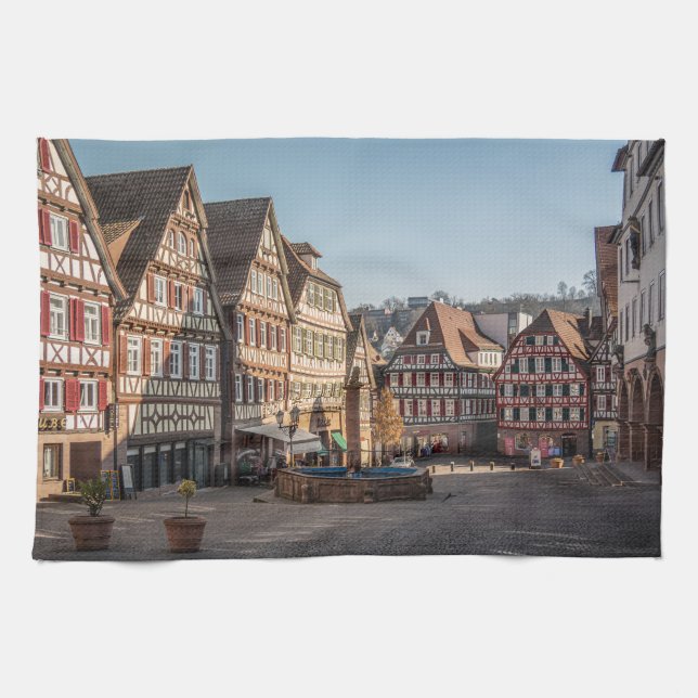 Calw Schwarzwald Kitchen Towel (Horizontal)