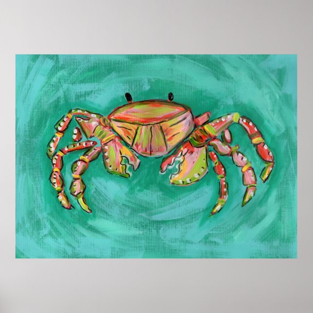 Calypso Crab Poster (Front)