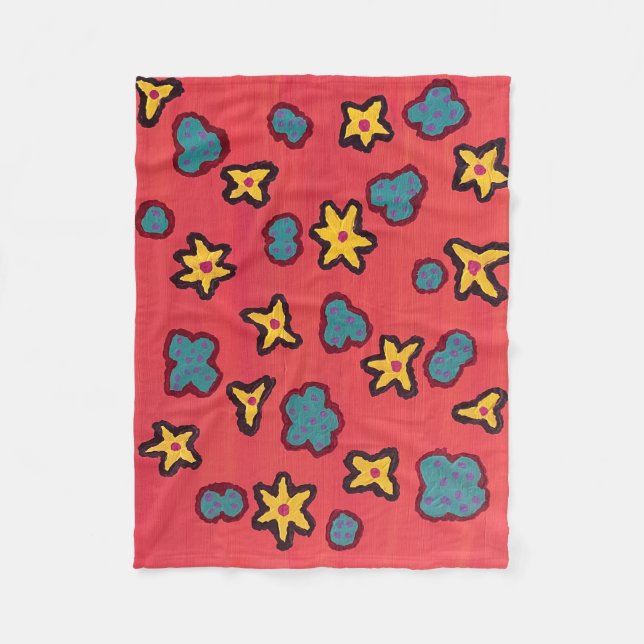 Calypso Fleece Blanket (Front)