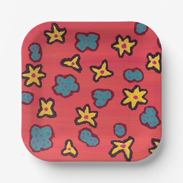 Calypso paper plates (Front)