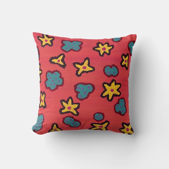 Calypso Throw Pillow (Front)