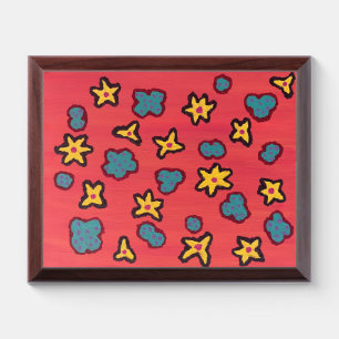 Calypso wood plaque