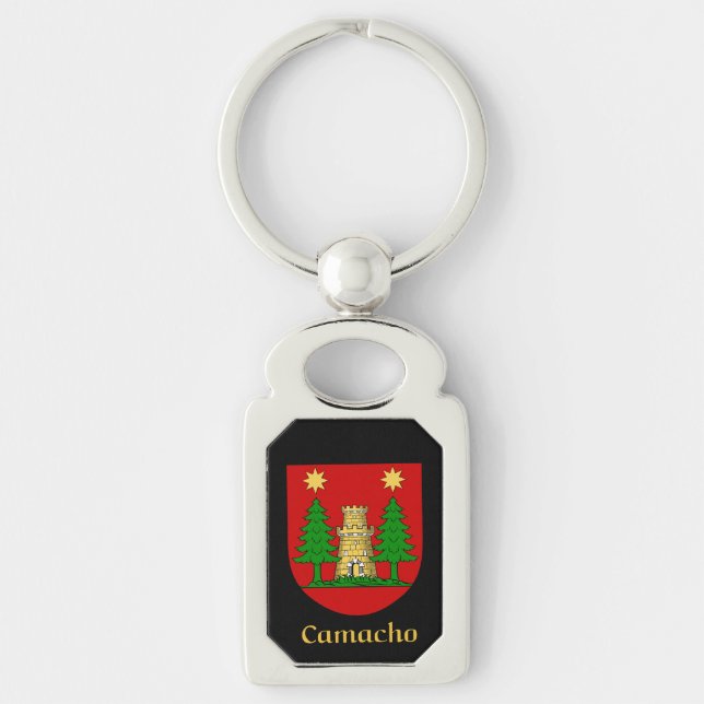 Camacho Historical Shield Keychain (Front)