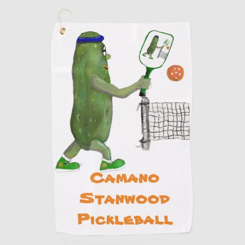 Camano Stanwood Pickleball Golf Towel