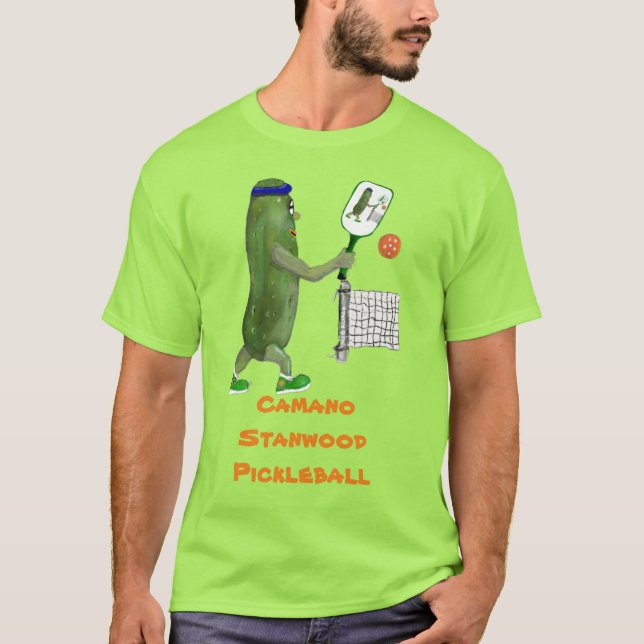 Camano Stanwood Pickleball T-Shirt (Front)