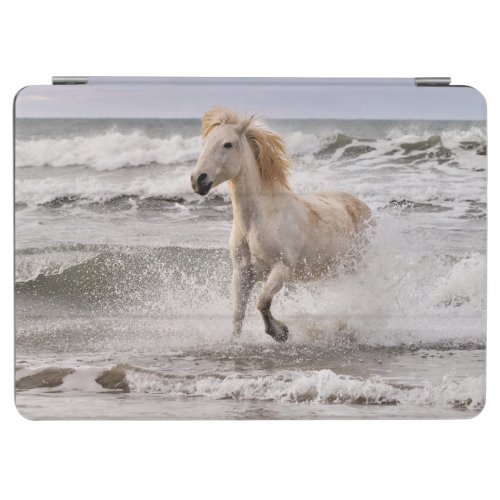 Camargue Horse Running out of Surf iPad Air Cover