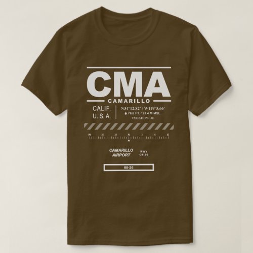 Camarillo Airport CMA T_Shirt