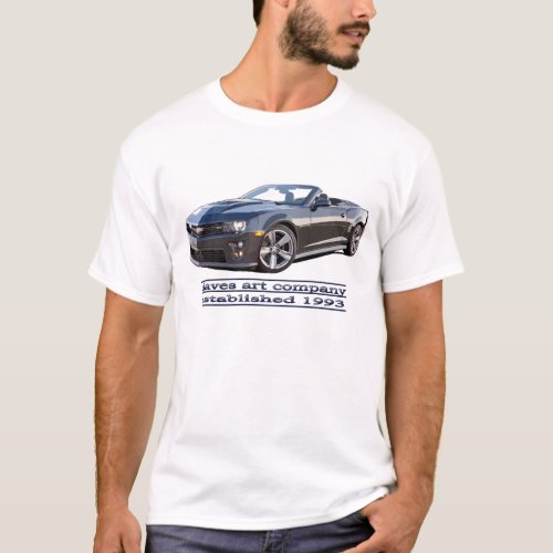 Camaro 2013 Fire Design T_Shirt