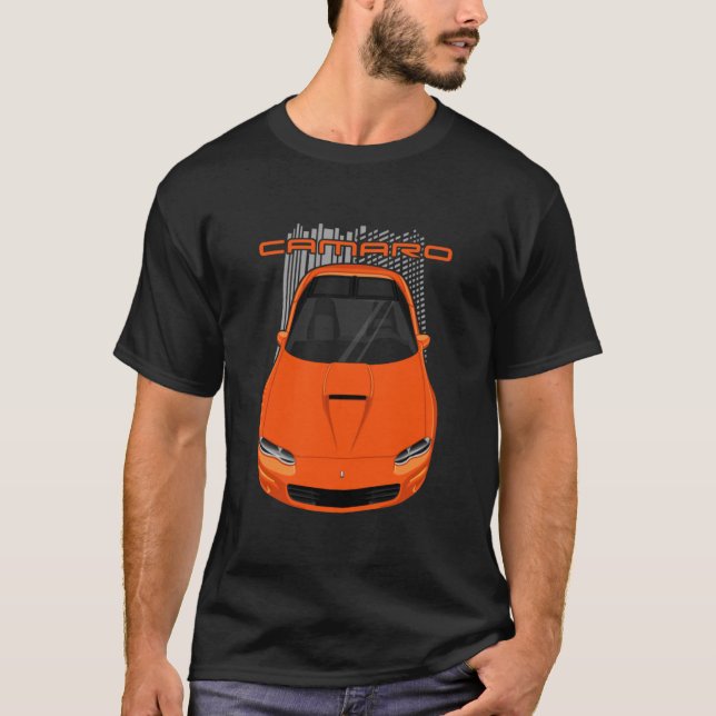Camaro 4th gen - orange  Essential  T-Shirt (Front)