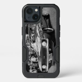 Camaro Black And White Phone Case by Motorsports_Designs at Zazzle